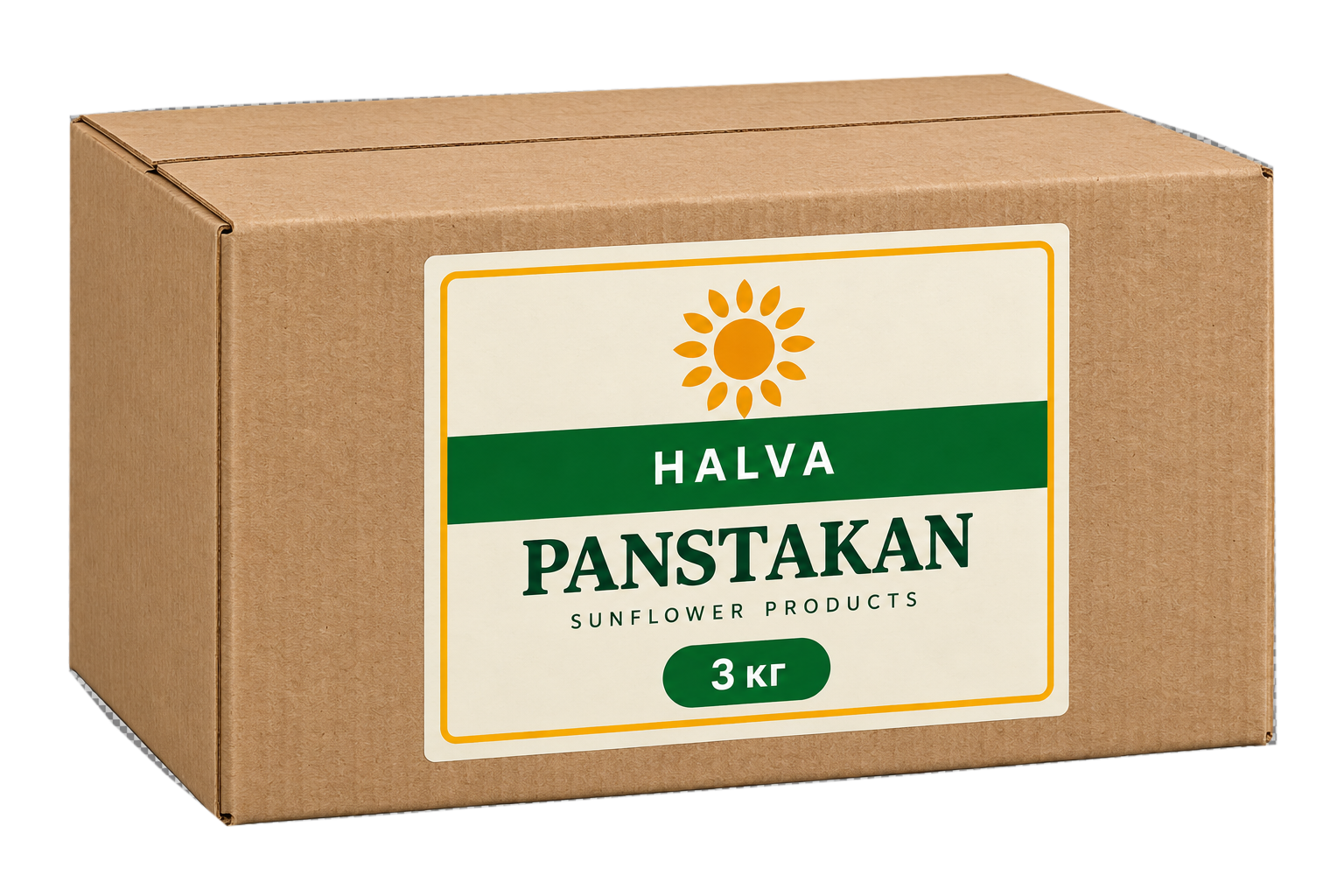 Соняшникова халва PANSTAKAN, фасування 3 кг